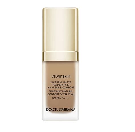 Dolce&Gabbana Velvetskin Natural Matte Foundation fondotinta .